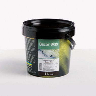 Decorative wax emulsion Decor WAX 1L - ELF020/1